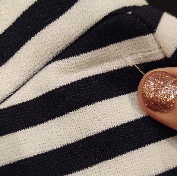 Draper James Stripe Ponte A-line Dress Dress - Picture 7 of 8